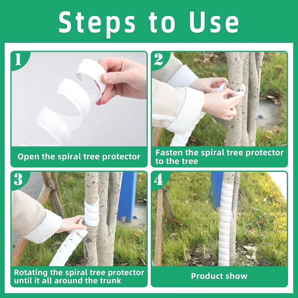 Adjustable Tree Trunk Protectors – 3 Pack