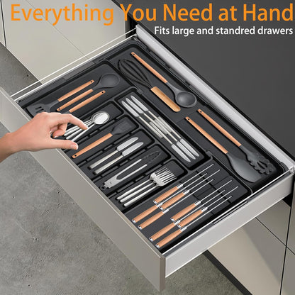 Expandable Large Kitchen Drawer Organizer