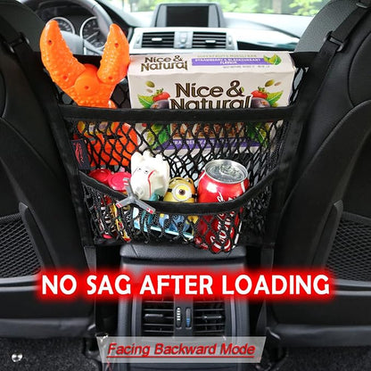 Car Seat Storage Net Organizer