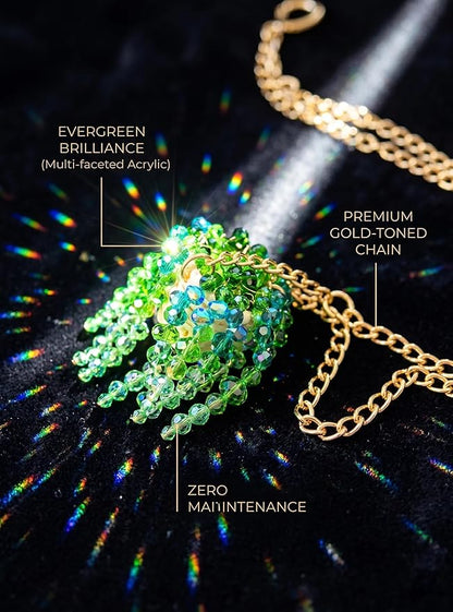 Sun-Kissed Beaded Succulent Car Charm