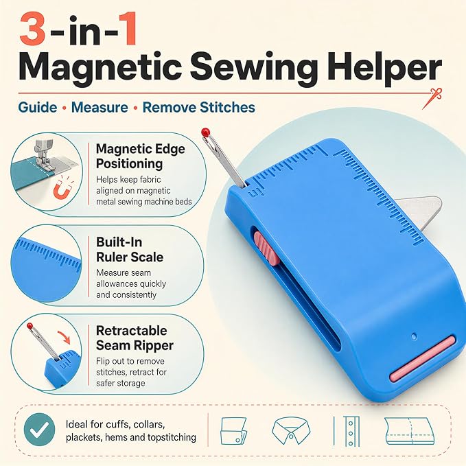 Magnetic Thread Guide for Sewing Machine 2 Pcs Set
