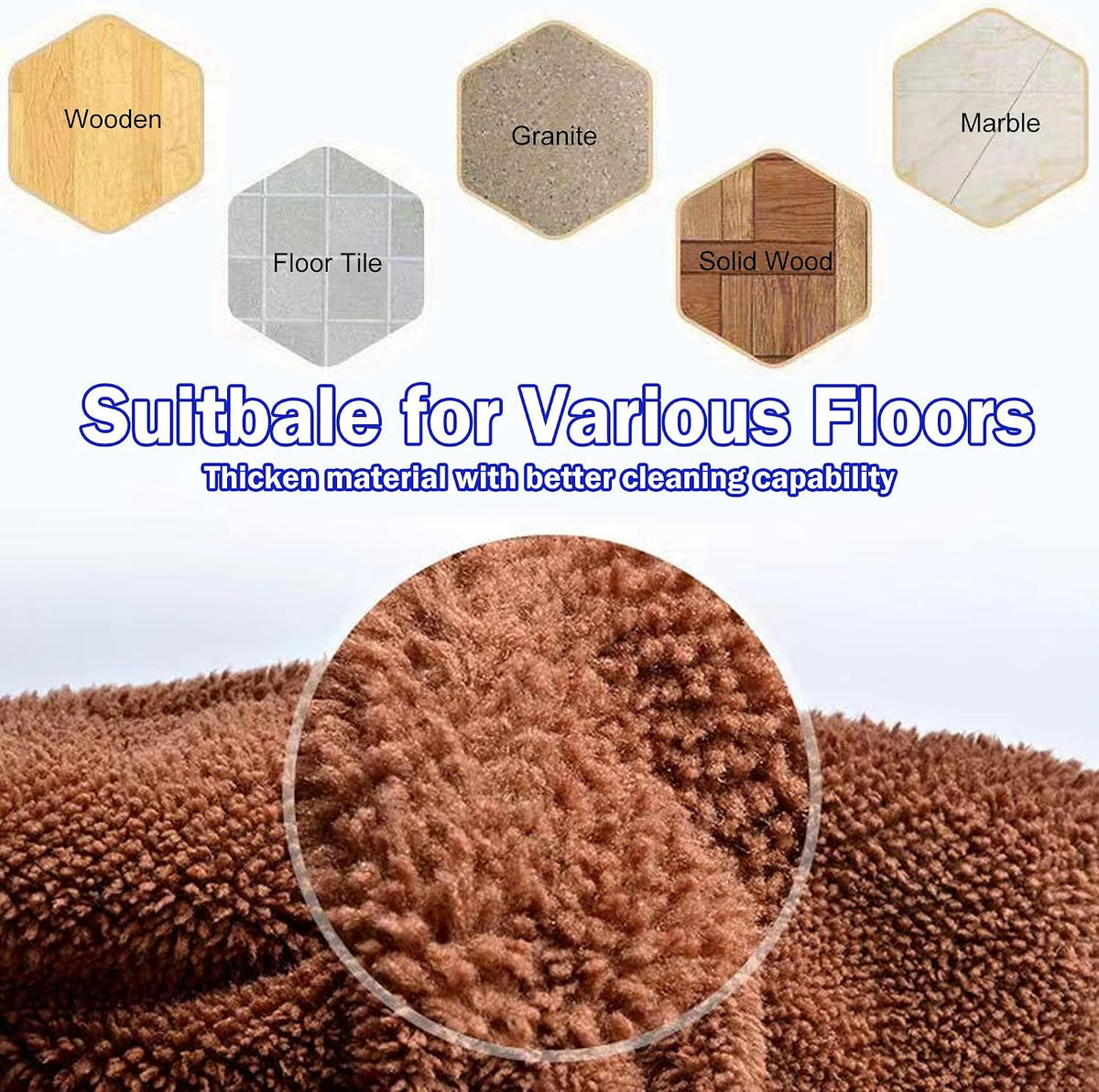 Reusable Drawstring Microfiber Broom Covers for Dusting, 10-Pack