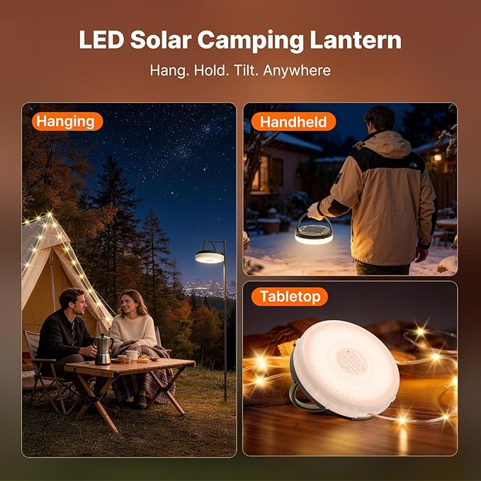 Led Solar Outdoor Camping Light