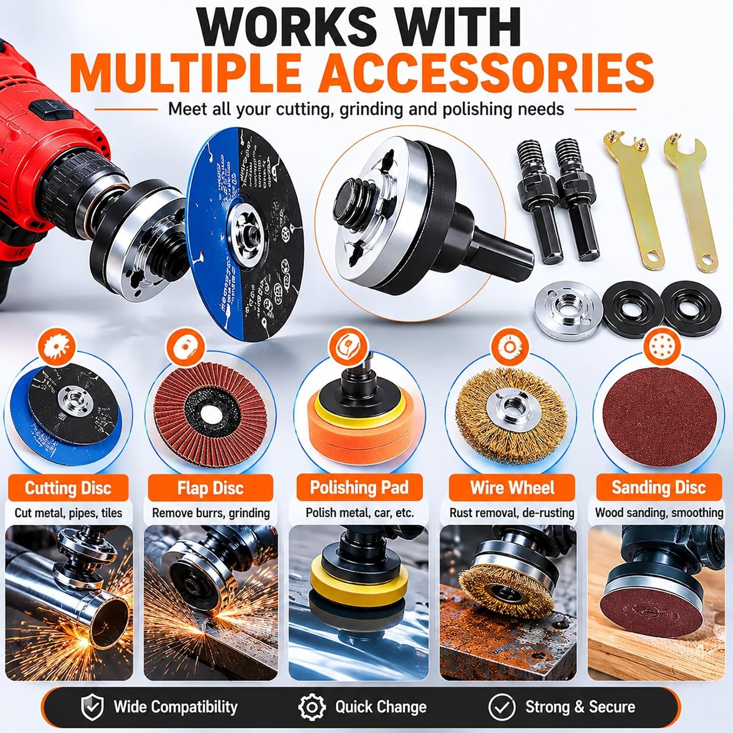 Electric Drill Angle Grinder Connecting Rod Set-2Set