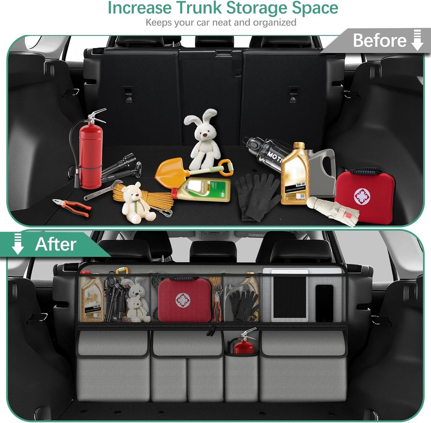 Hanging Car Trunk Organizer