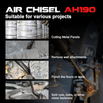 AH190 Medium Barrel Air Hammer Kit