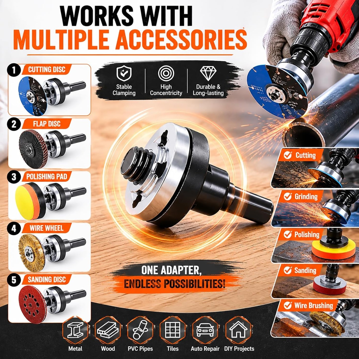Electric Drill Angle Grinder Connecting Rod Set-2Set