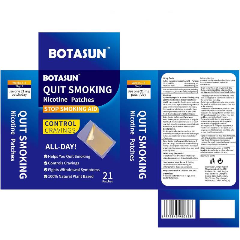 Quit-Smoking Nicotine Patches – 21 Count
