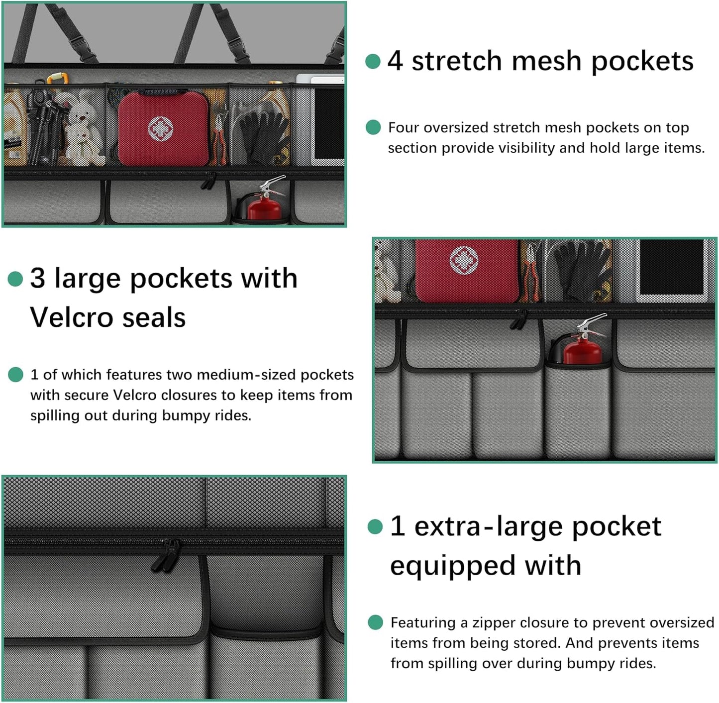 Hanging Car Trunk Organizer
