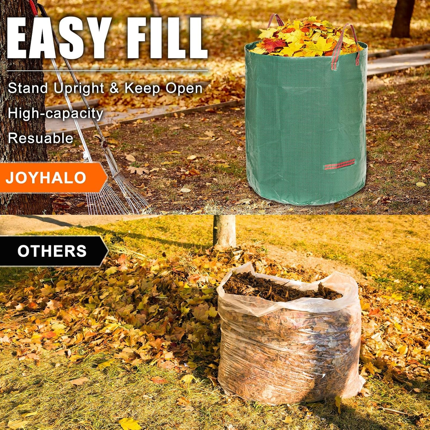 272L Reusable Leaf and Garden Waste Bag