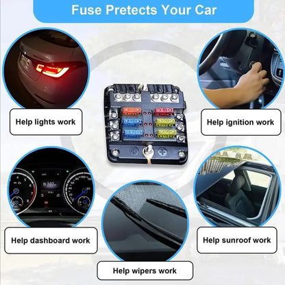 300-Piece Automotive Fuse Assortment Kit
