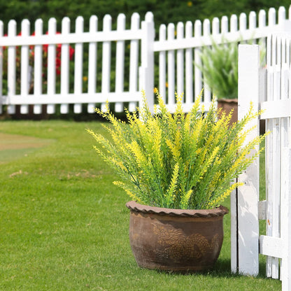 🌸20 Pcs-Outdoor Artificial Lavender Flowers💐