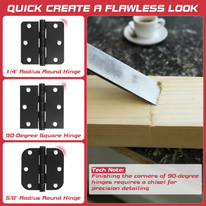 Adjustable Door Hinge Mortise Jig Kit - image 4