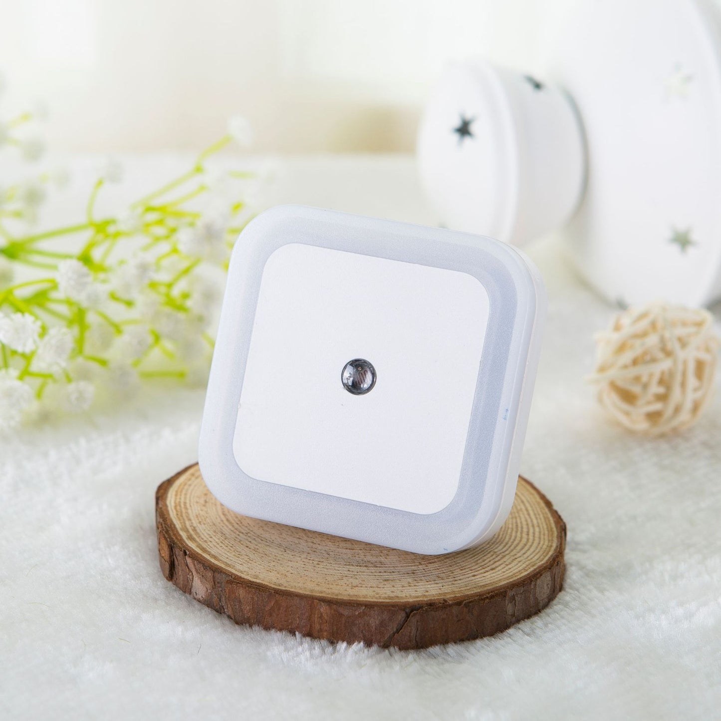 Light Sensor Square LED Night Lamp 6 Pack