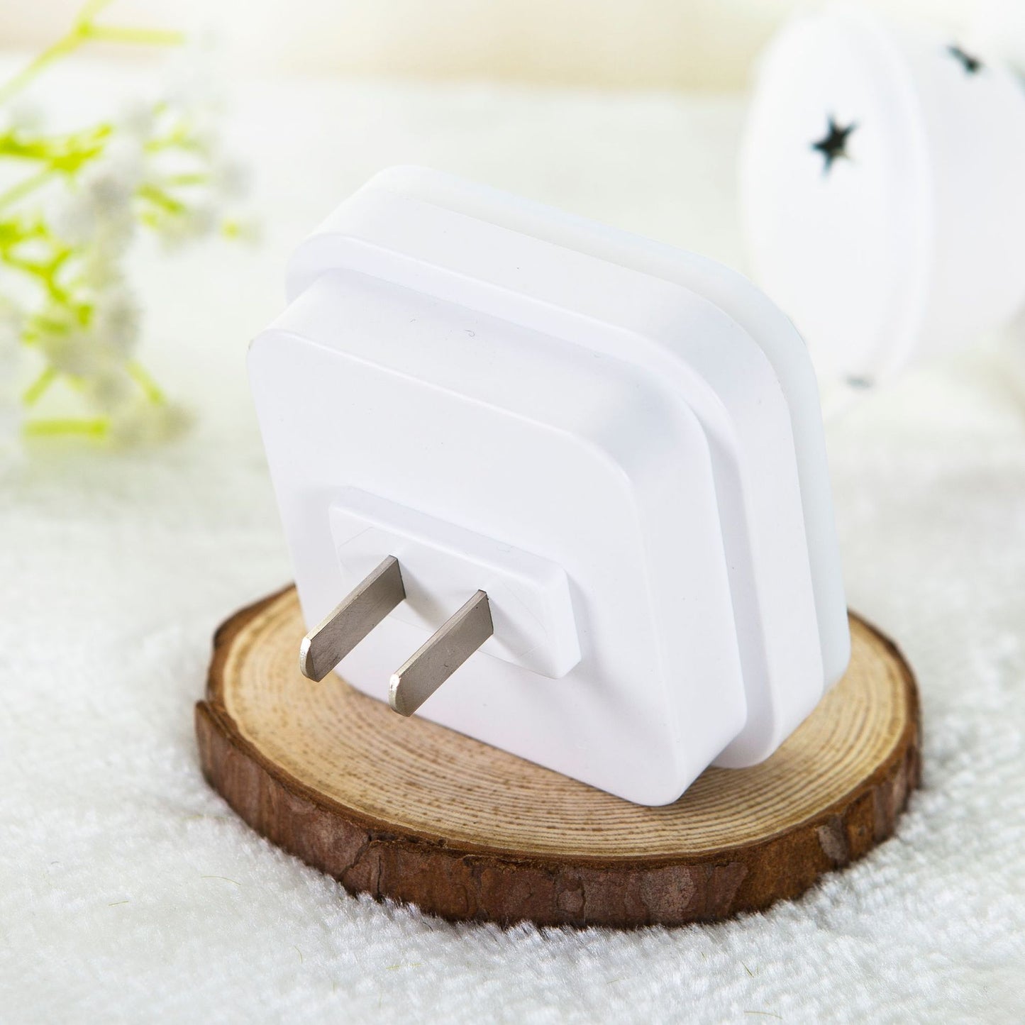 Light Sensor Square LED Night Lamp 6 Pack