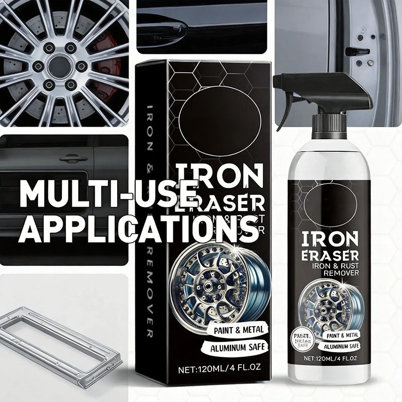Advanced Iron Remover Spray for Rust-Free Showroom Wheels-2 PCS