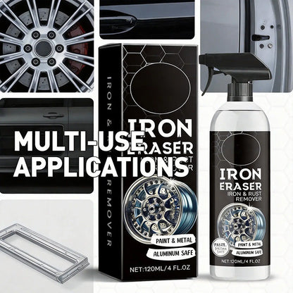 Advanced Iron Remover Spray for Rust-Free Showroom Wheels-2 PCS