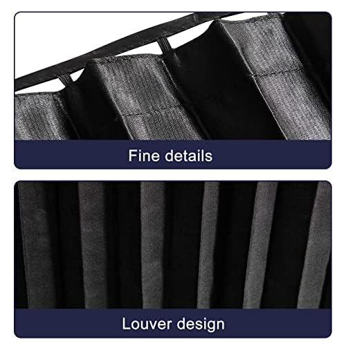 Magnetic Car Curtains For All Car Windows 4 Pack Set