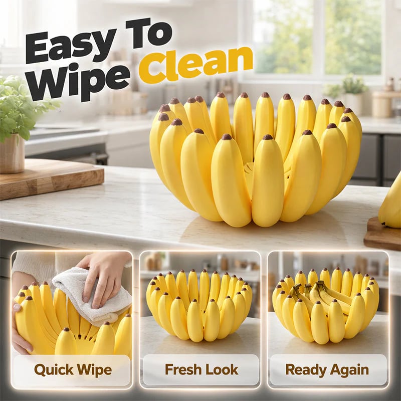 🍌Creative Banana Shape Fruit Bowl🍓