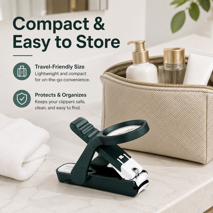Magnifying Nail Clippers Set for Seniors