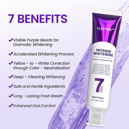 2PCS -Clezyra Pro Intensive Toothpaste