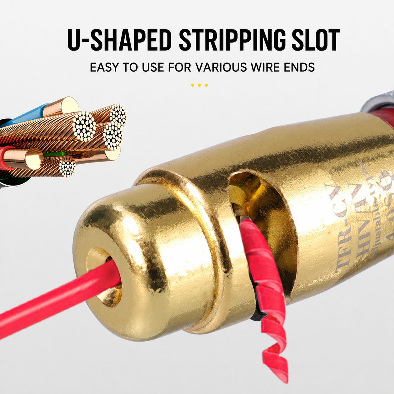 4-Piece Wire Stripper & Drill Wire Twister Kit