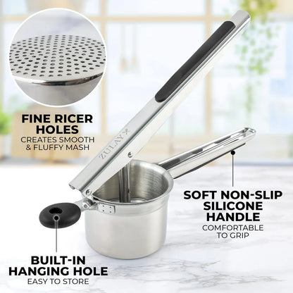 Stainless Steel Potato Ricer - 13.5 oz