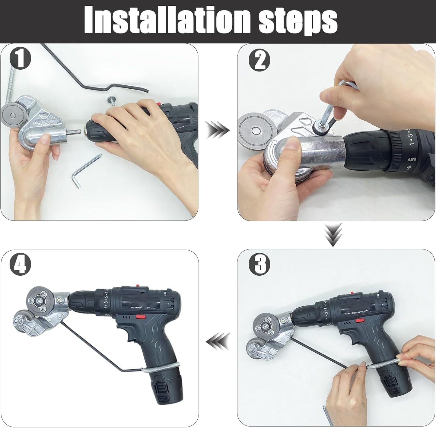 Needtoknit - Limited time offer🔥sheet metal nibbler drill attachment