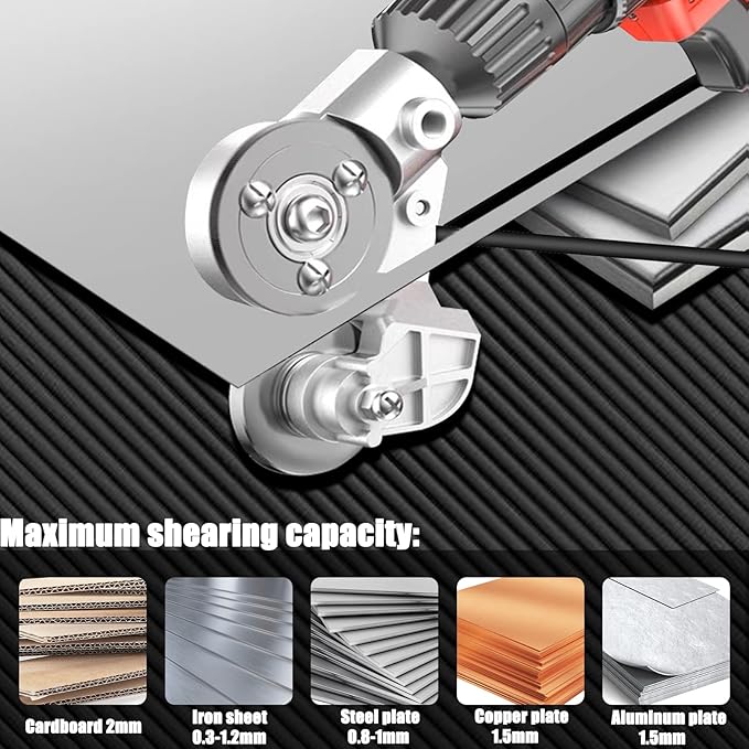 Needtoknit - Limited time offer🔥sheet metal nibbler drill attachment