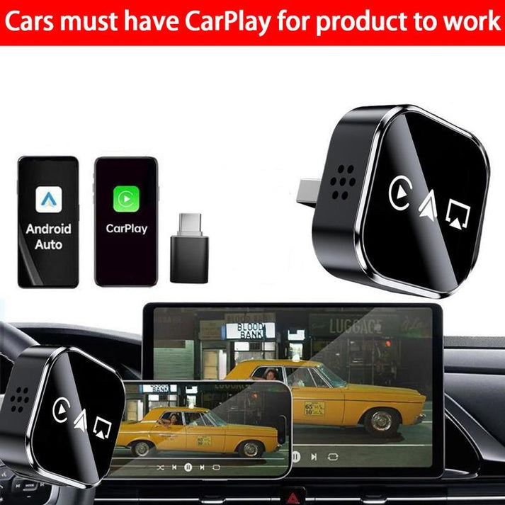 The Smallest & Fastest Wireless CarPlay Dongle for Your Car