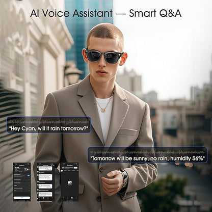 4K HD Camera Smart Glasses. Real-time translation