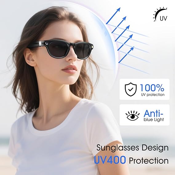 4K HD Camera Smart Glasses. Real-time translation