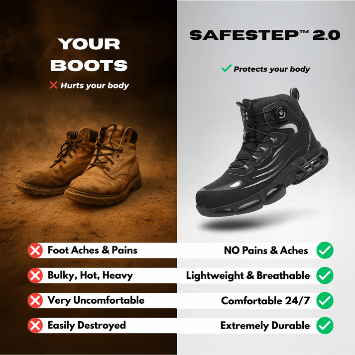 Lightweight Air Cushion Protective Sneakers