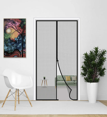 Automatic Closing Magnetic Mosquito Screen