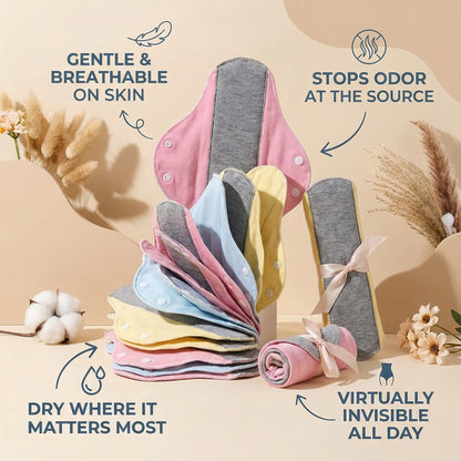 Reusable Washable Protection Pads 10 Pcs