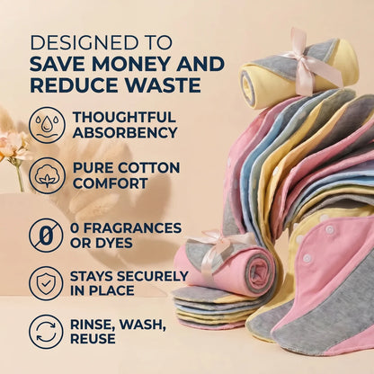 Reusable Washable Protection Pads 10 Pcs