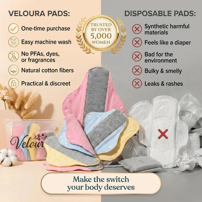 Reusable Washable Protection Pads 10 Pcs