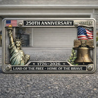 USA 250th Anniversary License Plate Frame