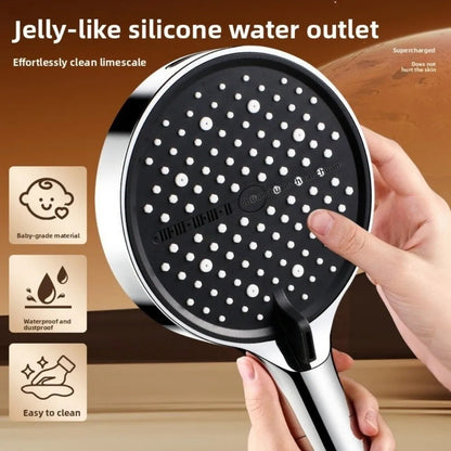 7-Mode High-Pressure Handheld Shower Head (15cm)
