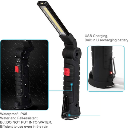High-Brightness Strong Magnetic Hanging COB Work Light