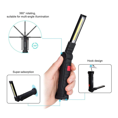 High-Brightness Strong Magnetic Hanging COB Work Light