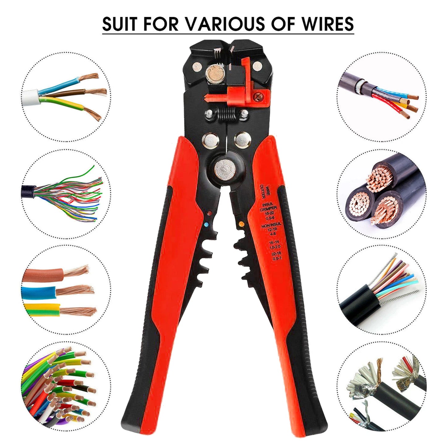 Self Adjusting Wire Stripper