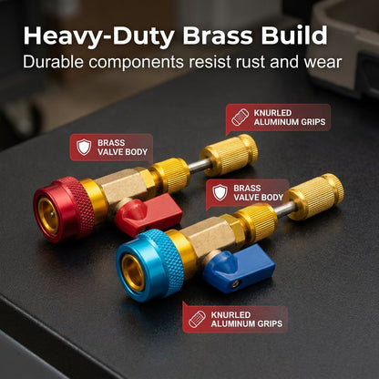 2 Pack Car AC Valve Core Tool