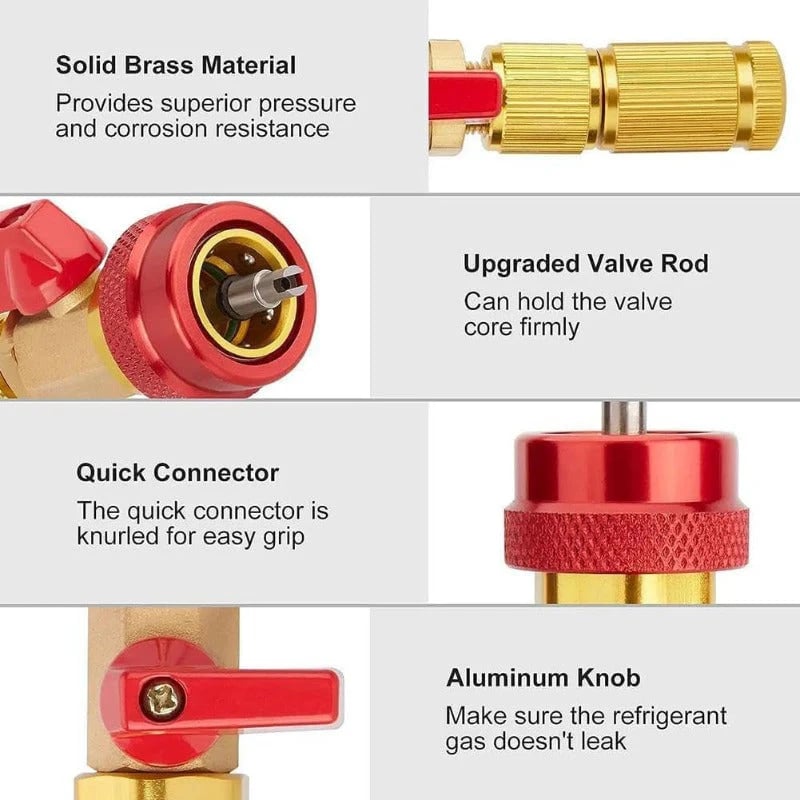 2 Pack Car AC Valve Core Tool