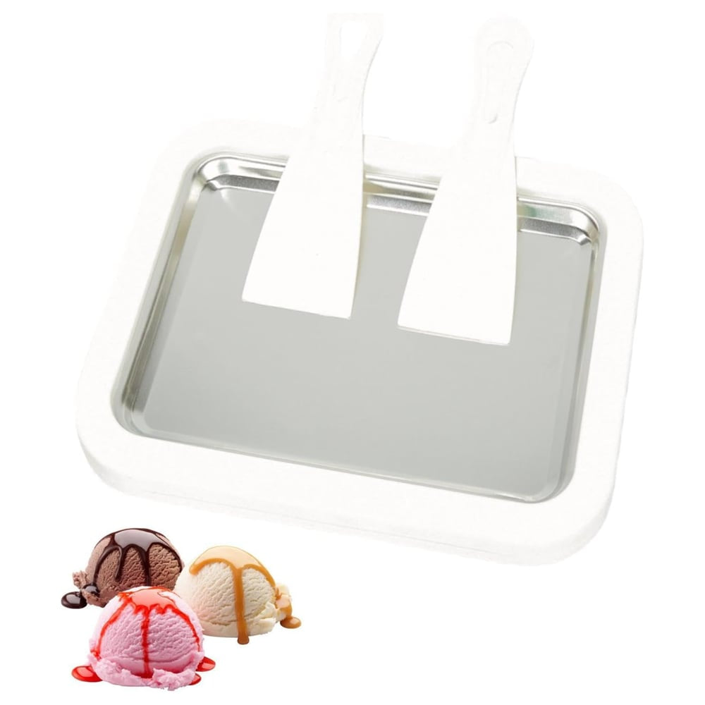 Stainless Steel Household Rolled Ice Cream Maker Kit