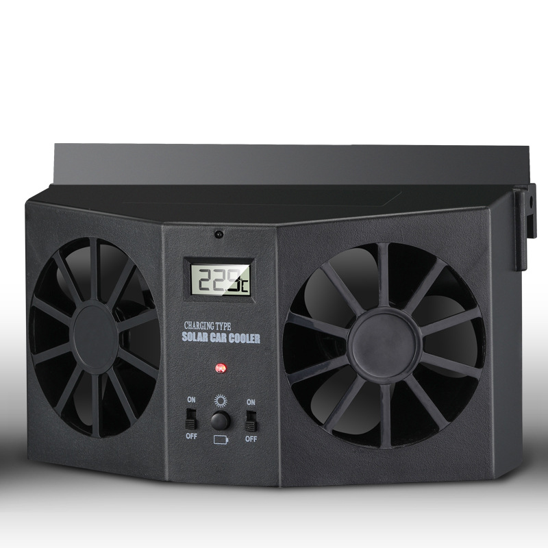 Solar Powered Car Ventilator Fan – Cool Air Circulation ☀️🚗🌬️❄️