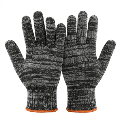 10 Pairs Knitted Durable Protective Work Gloves