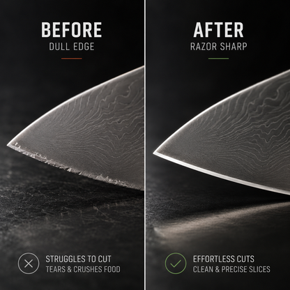 Dual-Angle Rolling Knife Sharpener Set