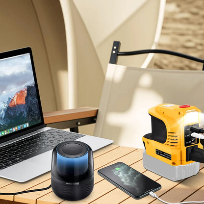 220W Power Inverter for DeWalt 20V Batteries