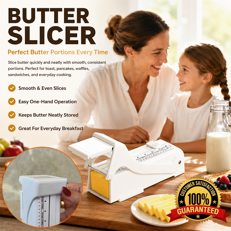 Adjustable Butter Cutter and Storage Keeper